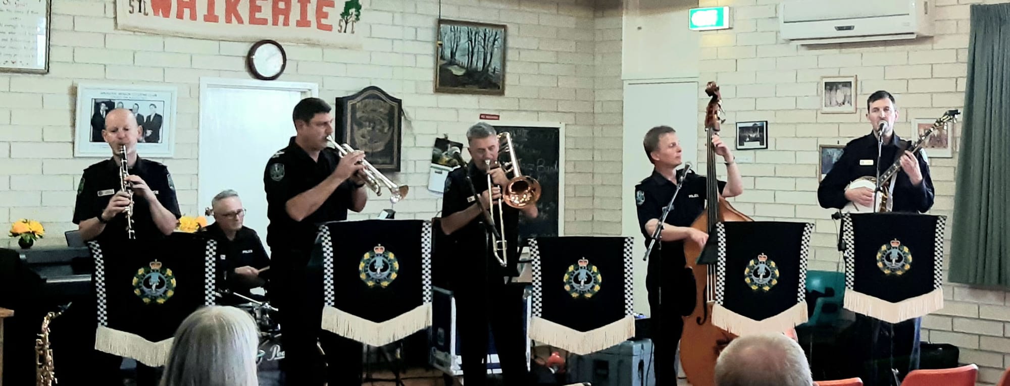 Police Jazz Band answers its call of duty