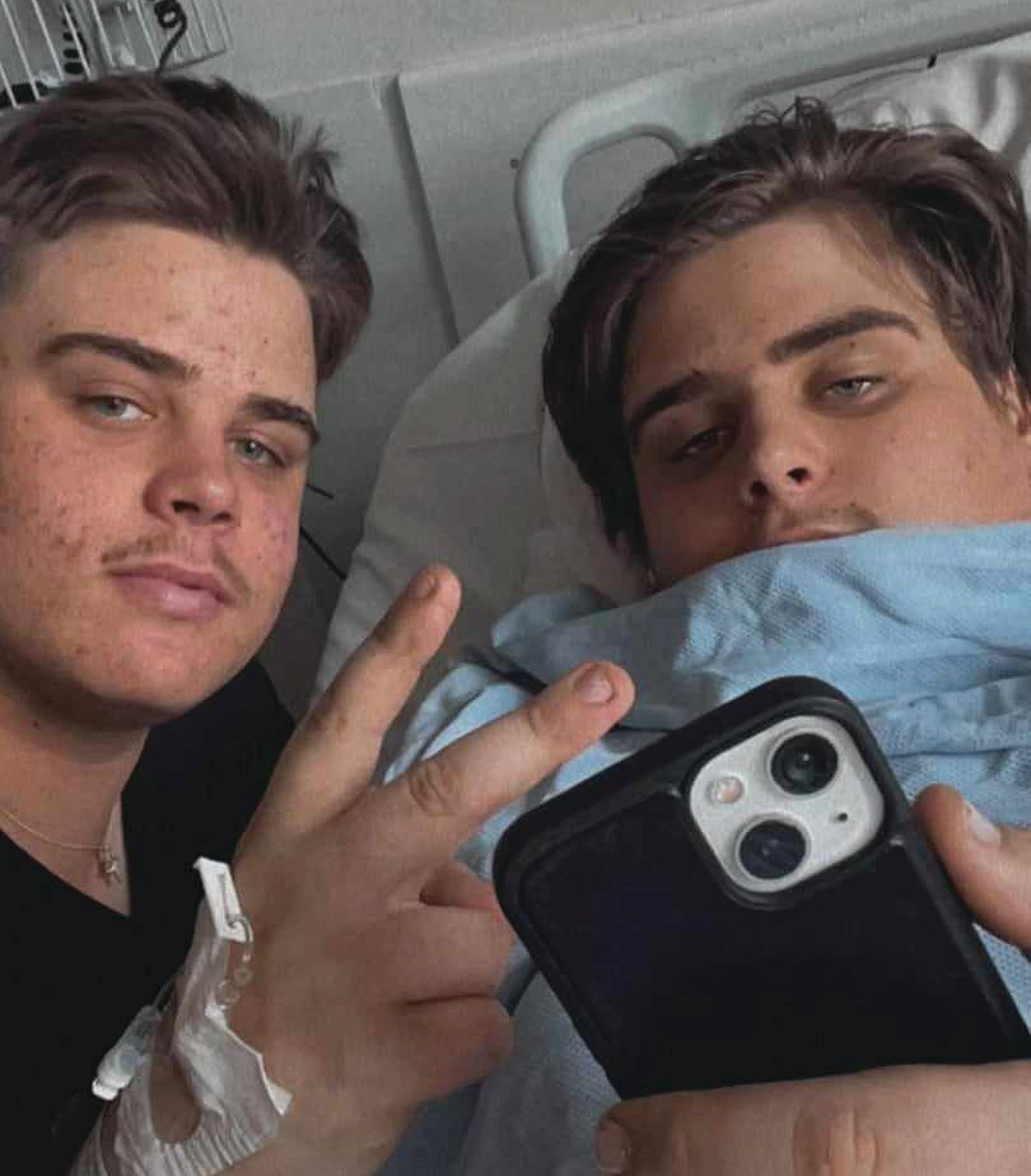 A workplace tragedy for former local twins