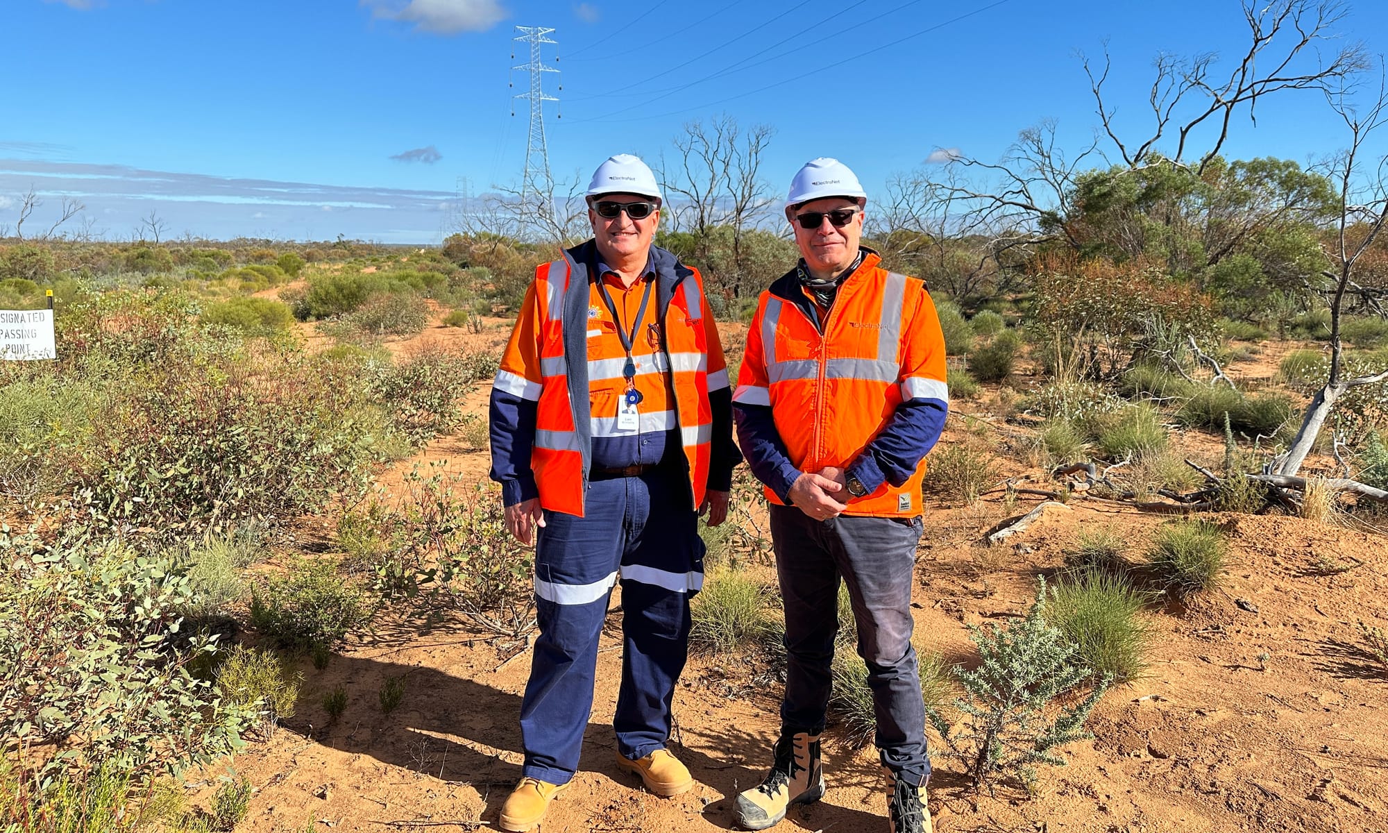 New EnergyConnect interconnector taking shape