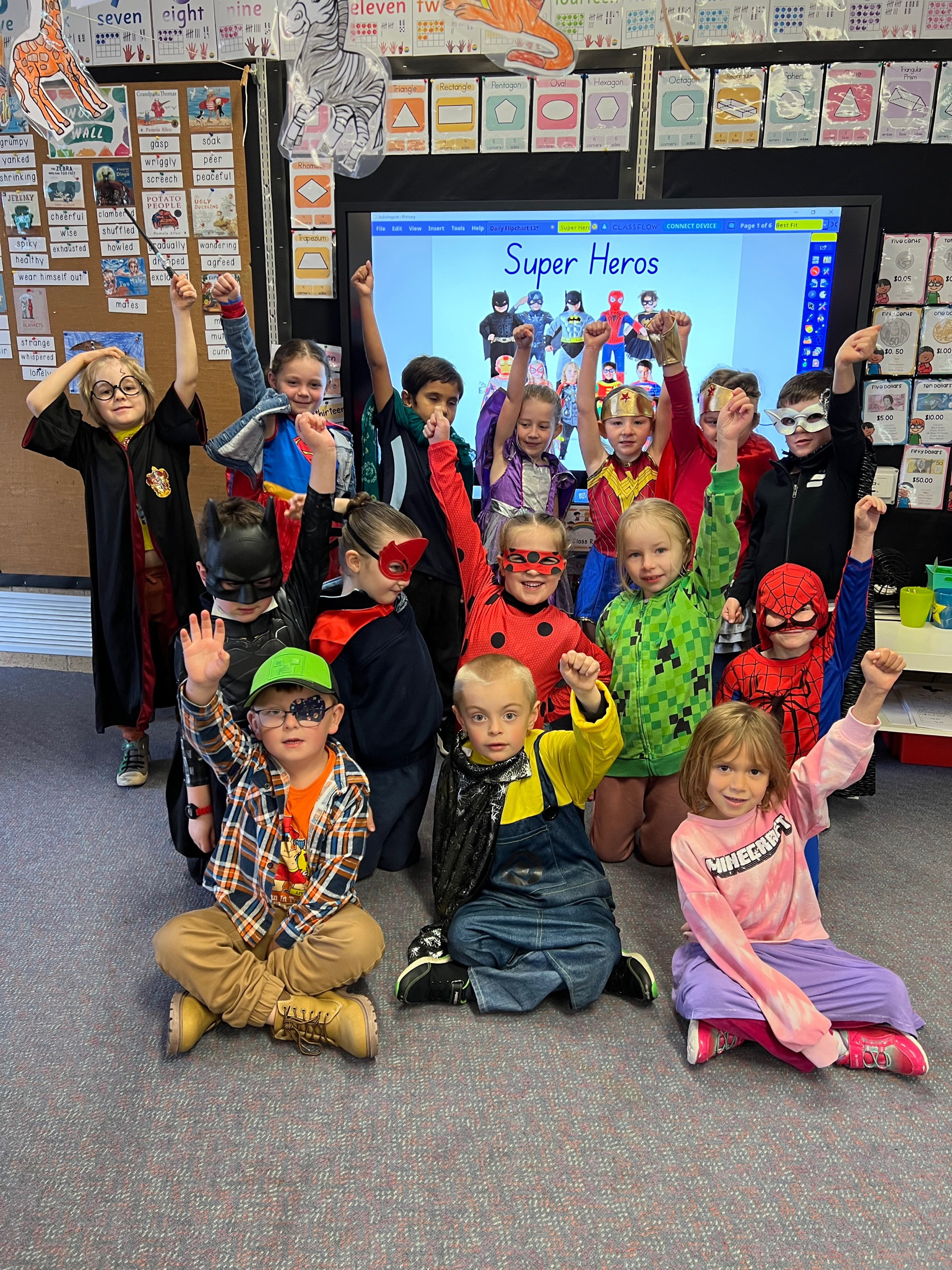 Superheroes at Barmera Primary