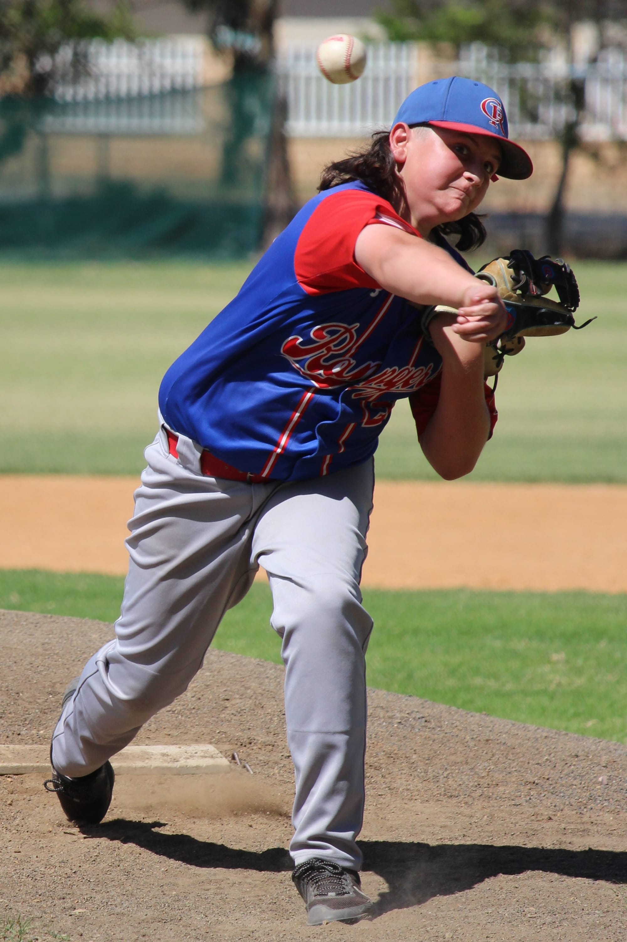 B grade softball action heats up