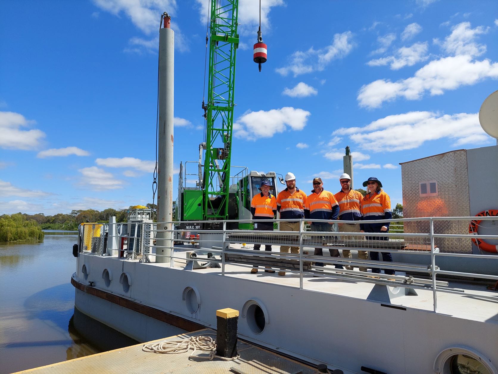 Mighty Maratala enlisted to protect Murray pipeline