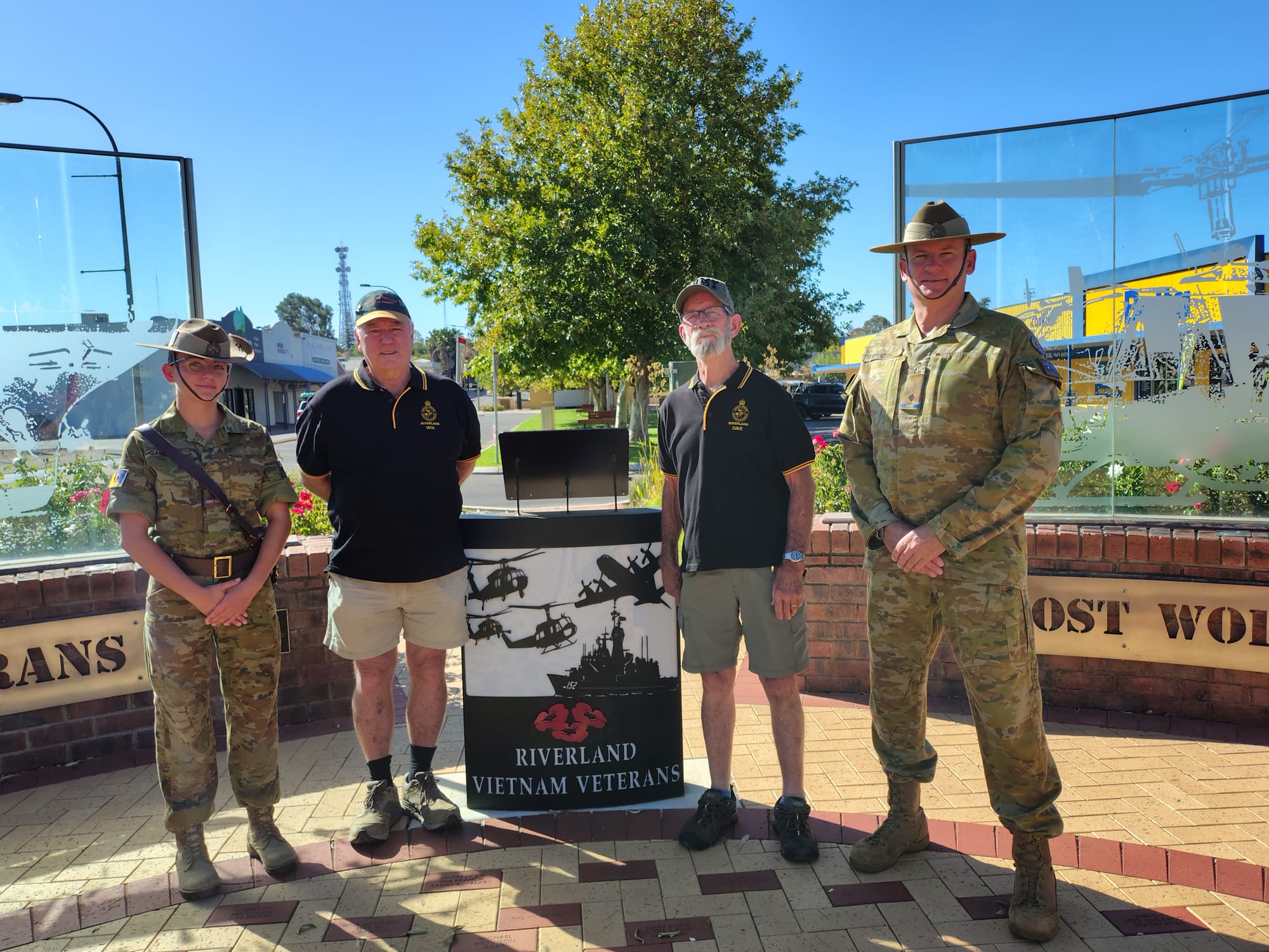 Riverland Army Cadets to support our Vietnam veterans