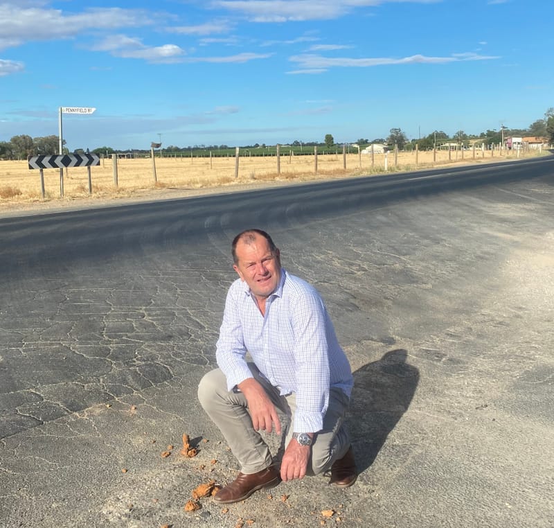 Tim urges locals to report unsafe roads post image